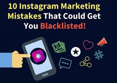 10 Common Instagram Marketing Mistakes Which Could be Limiting Your Results [Infographic]