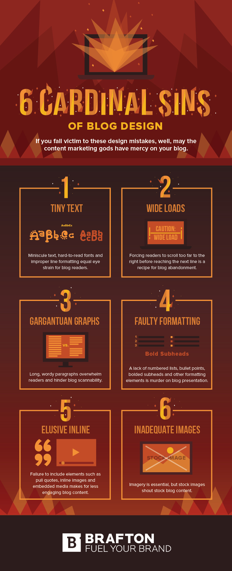 , 6 Blog Design Mistakes Ruining Your Content Marketing Strategy [Infographic], TornCRM