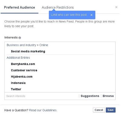 , Does Interest Tagging on Facebook Increase Traffic?, TornCRM