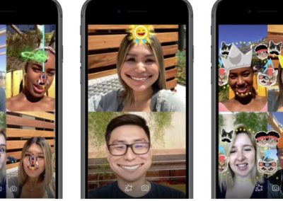 Facebook Adds New AR Games to Messenger Video Chats