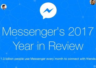 Facebook Messenger’s ‘Year in Review’ [Infographic]