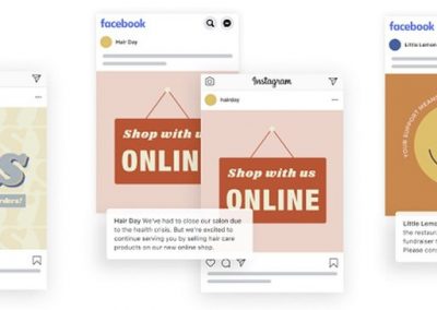 Facebook Provides New Templates to Help Brands Communicate Key Messages During COVID-19 Shutdowns
