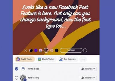 Facebook’s Testing New Font Style Options for Posts