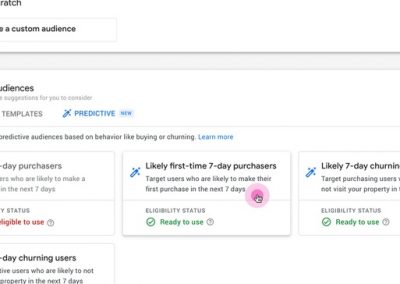 Google Adds New Predicted Audience Action Tools into Google Analytics