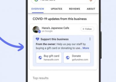 Google Adds New Tools to Help Businesses Call for Support and Promote Online Options During COVID-19