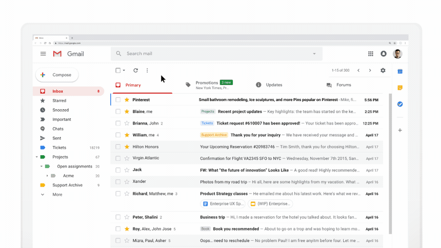 , Google Launches &#8216;Dynamic Email&#8217; Interactions Within Gmail Exchange, TornCRM