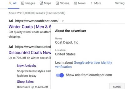 Google Will Now Require All Advertisers to Confirm Their Identity Under Expansion of Verification Program