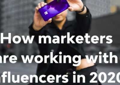 How Marketers Are Working With Influencers in 2020 [Infographic]
