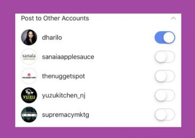 Instagram Will Now Let You Post to Multiple Accounts at Once Within its Composer