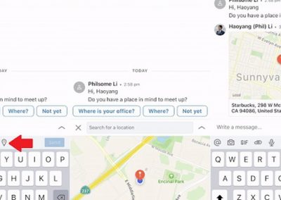 LinkedIn Adds Location Sharing Option to Messaging