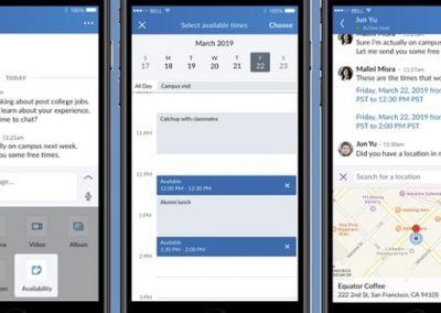 LinkedIn Adds New Meeting Planner Tools Within it Messaging Stream