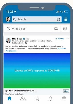 , LinkedIn Shares Tips on What to Post During COVID-19 Lockdowns, TornCRM