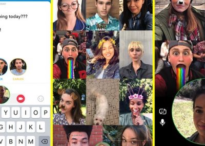 Snapchat Adds Group Video Chat, Confirms User Tagging Option in Snaps