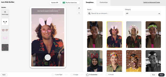 , Snapchat Launches &#8216;Lens Web Builder&#8217; to Simplify the Creation of AR Lens Campaigns, TornCRM