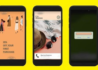 Snapchat Launches ‘Swipe up to Call’ Ads in the US