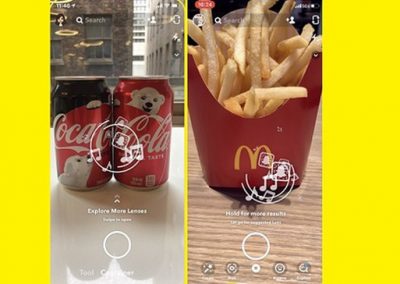 Snapchat Tests New Image Recognition-Triggered Ads with Popular Brand Logos