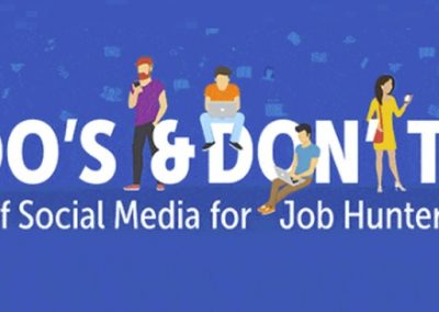 The Do’s and Don’ts of Social Media for Job Hunters [Infographic]