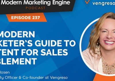 The Modern Marketer’s Guide to Content for Sales Enablement
