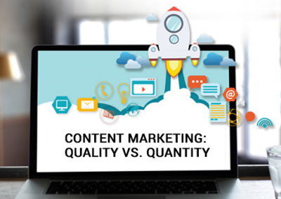 The ultimate debate in content marketing: Quality vs. quantity