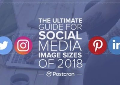 The Ultimate Social Media Image Size Guide for 2018 [Infographic]