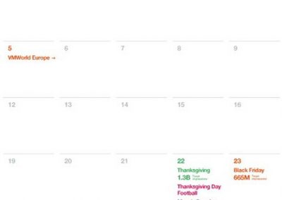 Twitter Releases Major Events Calendar for November to Help with Strategic Planning