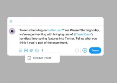 Twitter’s Testing Tweet Scheduling Built Into the Tweet Composer