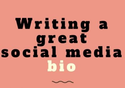 Writing a Great Social Media Bio for Your Brand [Infographic]