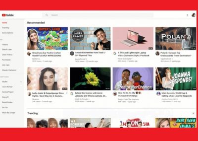 YouTube Launches Updated Desktop and Tablet App Layout