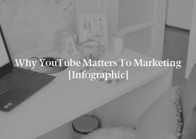 Why YouTube Matters to Marketing [Infographic]
